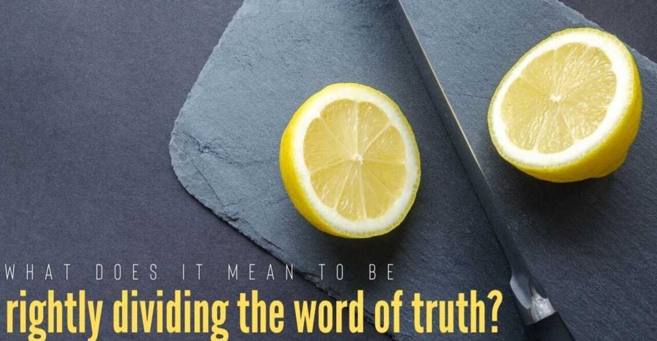 How to  read The Bible Rightly!